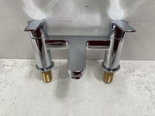 DECK MOUNTED BATH FILLER IN CHROME - RRP £275: LOCATION - R1