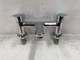 DECK MOUNTED BATH FILLER IN CHROME - RRP £265: LOCATION - R1