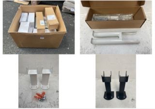 QTY OF ASSORTED FEET FOR COLUMN RADIATORS - RRP £200: LOCATION - R1