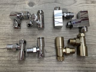 QTY OF ASSORTED RADIATOR VALVES - RRP £400: LOCATION - R2