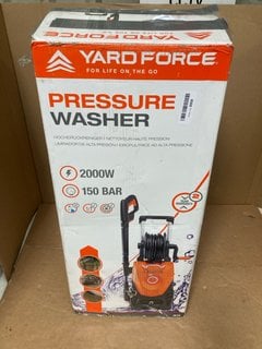 YARDFORCE 2000W PRESSURE WASHER: LOCATION - WA8