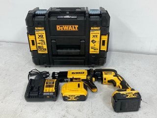 DEWALT DCF620PK 18V BRUSHLESS COLLATED SCREWDRIVER WITH 2 X 5.0AH BATTERIES - RRP £268.83: LOCATION - BOOTH