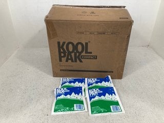 80 PACKS OF KOOLPAK COMPACT INSTANT ICE PACKS: LOCATION - WA10