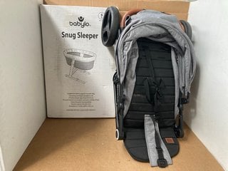 KINDERKRAFT STROLLER IN GREY TO INCLUDE BABYLO SNUG SLEEPER: LOCATION - A16