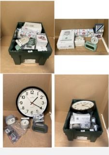 QTY OF ASSORTED JOHN LEWIS AND PARTNERS ITEMS TO INCLUDE ACCTIM ARLO ALARM CLOCK IN WHITE: LOCATION - A10