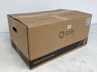 SOLIS HYBRID INVERTER - MODEL NO RHI-6K-48ES-5G - RRP £1104.60: LOCATION - BOOTH