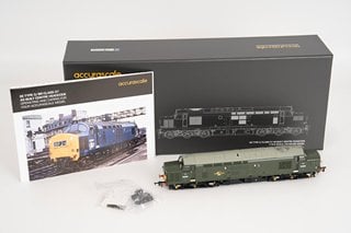 ACCURASCALE EE TYPE-3/CLASS 37 AS BUILT CENTRE HEADCORE 1:76.2 SCALE/00 GAUGE MODEL- RRP £299.95: LOCATION - BOOTH