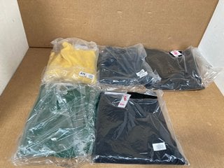 5 X ASSORTED JOHN LEWIS & PARTNERS WOMENS CLOTHING IN VARIOUS SIZES TO INCLUDE CASHMERE CREW NECK SWEATER IN YELLOW - SIZE UK 10: LOCATION - A4