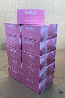 11 X OVALA FIRMING ANTI-WRINKLE EYE MASKS IN ROSE SCENT - 30 PAIRS: LOCATION - A2