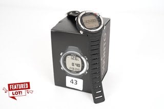 SUUNTO DF4 WATCH IN BLACK WITH DIVE COMPUTER FOR FREEDIVING,SNORKELLING AND SPEARFISHING- RRP £289.00: LOCATION - BOOTH