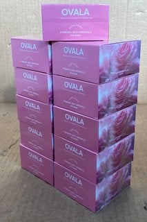 11 X OVALA FIRMING ANTI-WRINKLE EYE MASKS IN ROSE SCENT - 30 PAIRS: LOCATION - A2