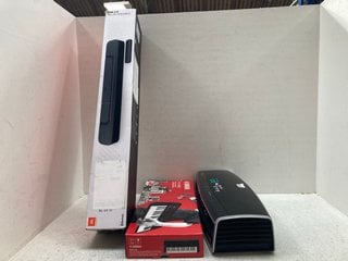 3 X ASSORTED TECH ITEMS TO INCLUDE JBL BAR 2.0 SOUNDBAR IN BLACK - RRP £100: LOCATION - B4