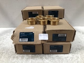 100 X NEWLEC 2" MALE BUSH LONGS IN BRASS: LOCATION - B5