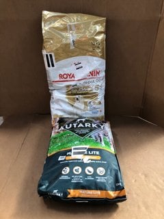 AUTARK COMPLETE DOG FOOD WITH CHICKEN - BBE: 20/04/2025 TO INCLUDE ROYAL CANIN ADULT LABRADOR RETRIEVER DOG FOOD - BBE: 30/06/2025: LOCATION - B7