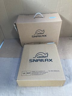 2 X SNAILAX FOOT MASSAGERS - MODEL: SL-593-NW: LOCATION - B10