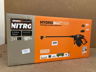 WORX NITRO HYDRO SHOT PLUS PRESSURE CLEANER - MODEL: WG633E - RRP £199: LOCATION - C16