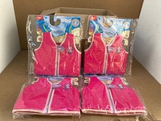 QTY OF SPEEDO ITEMS TO INCLUDE FLOAT VESTS IN PINK: LOCATION - C16