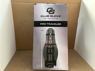 CLUB GLOVE PRO TRAVELER BAG IN BLACK/GREY: LOCATION - C16