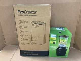 PHILIPS 3000 SERIES BLENDER TO ALSO INCLUDE PRO BREEZE PB-08-UK 20L COMPRESSOR DEHUMIDIFIER: LOCATION - C9