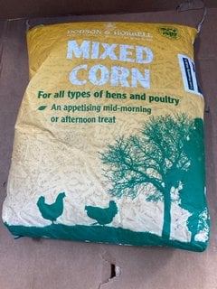 PACK OF DODSON & HORRELL 20KG MIXED CORN - BBE UNKNOWN: LOCATION - C8