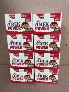 QTY OF TREK POWER LOTUS BISCOFF PROTEIN BARS - BBE 7/4/25: LOCATION - C7