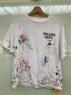 MR PORTER GALLERY DEPT SPLATTER PAINT T-SHIRT IN MULTI - UK M: LOCATION - C5