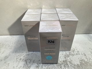 7 X HYLOREN ONE SECRET LEAVE IN RESTORATIVE HAIR MASKS: LOCATION - C4