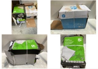 BOX OF HP A4 OFFICE PRINTER PAPER TO ALSO INCLUDE BOX OF 5* A4 OFFICE PAPER: LOCATION - C4