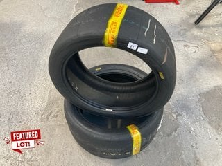 2 X PIRELLI COMPETITION SLICK TYRES 265/645-18: LOCATION - A1