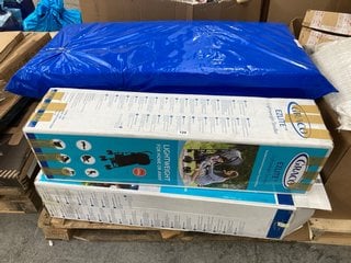 PALLET OF ASSORTED BABY/TODDLER ITEMS TO INCLUDE GRACO EZLITE LIGHTWEIGHT STROLLER: LOCATION - B6