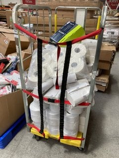 CAGE OF ASSORTED TOILET ROLLS & HAND TOWELS (CAGE NOT INCLUDED): LOCATION - B6 (KERBSIDE PALLET DELIVERY)