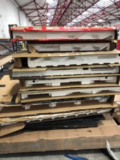 (COLLECTION ONLY) PALLET OF ASSORTED SPARE & REPAIRS TVS (MAINBOARDS REMOVED): LOCATION - B6