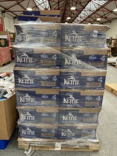 PALLET OF KETTLE SEA SALT & BALSAMIC VINEGAR OF MODENA CRISPS BBE: 07/09/24: LOCATION - A4 (KERBSIDE PALLET DELIVERY)