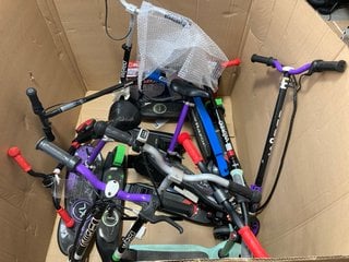 (COLLECTION ONLY) PALLET OF ASSORTED ELECTRIC SCOOTERS TO INCLUDE RAZOR POWER CORE SCOOTER: LOCATION - A6