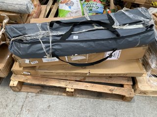 PALLET OF ASSORTED ITEMS TO INCLUDE TERRATEK CORDLESS LONG REACH HEDGE TRIMMER: LOCATION - B1