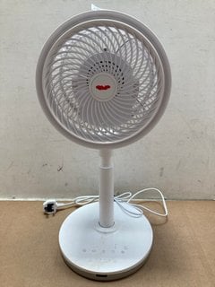 JOHN LEWIS & PARTNERS STANDMOUNT PEDESTAL FAN IN WHITE: LOCATION - AR1