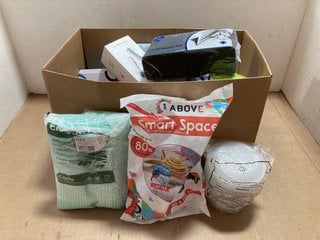 QTY OF ASSORTED HOUSEHOLD ITEMS TO INCLUDE BOX OF 6 BRITA LIMESCALE EXPERT WATER FILTERS: LOCATION - AR11