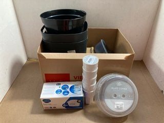 QTY OF ASSORTED ITEMS TO INCLUDE BOX OF 6 BRITA WATER FILTERS: LOCATION - AR13