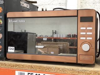 RUSSELL HOBBS RHMD804CP-N 17L DIGITAL MICROWAVE OVEN IN COPPER: LOCATION - AR15