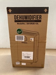 ARIBIO 12L DEHUMIDIFIER - MODEL D015R2E-12L: LOCATION - AR16