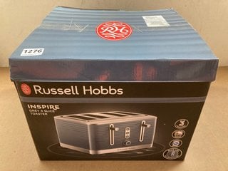 RUSSELL HOBBS INSPIRE 4 SLICE TOASTER IN GREY: LOCATION - AR16