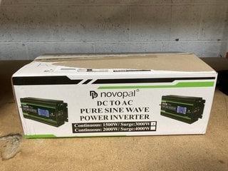 NOVOPAL LCD15UK/EU12B DC TO AC 3000W PURE SINE WAVE POWER INVERTER: LOCATION - BR15