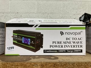 NOVOPAL LCD10UK/EU12B 1000W PURE SINE WAVE POWER INVERTER: LOCATION - BR15