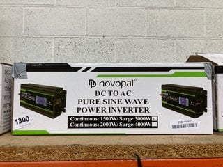 NOVOPAL LCD15UK/EU12B DC TO AC 3000W PURE SINE WAVE POWER INVERTER: LOCATION - BR15