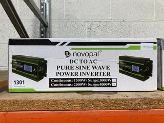 NOVOPAL LCD20UK/EU24B DC TO AC 4000W PURE SINE WAVE POWER INVERTER: LOCATION - BR15