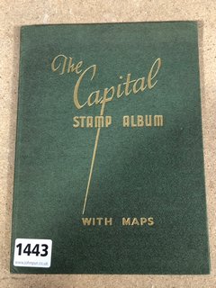 CAPITOL VINTAGE STAMP ALBUM AND CONTENTS: LOCATION - BR21