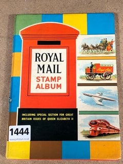 ROYAL MAIL VINTAGE STAMP ALBUM AND CONTENTS: LOCATION - BR21