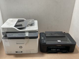 CANON TS 3350 PRINTER/SCANNER TO INCLUDE HP COLOUR LASER MFP 179FNW MULTI-PURPOSE PRINTER: LOCATION - AR17