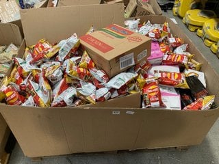 PALLET OF ASSORTED CONSUMABLES TO INCLUDE QTY OF 45G WALKERS LIGHTLY SALTED CRISPS - BBE: 14.09.2024: LOCATION - B7 (KERBSIDE PALLET DELIVERY)