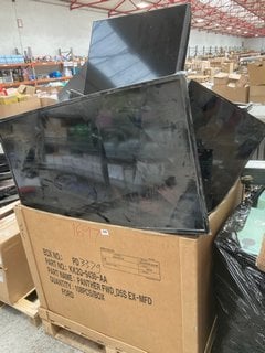 (COLLECTION ONLY) PALLET OF ASSORTED TVS (PCB BOARDS REMOVED, SPARES AND REPAIRS ONLY): LOCATION - A9